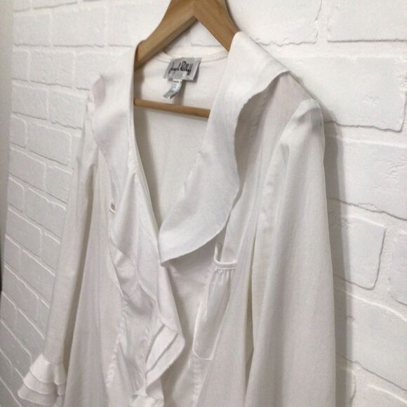 JOSEPH Ribkoff white blouse size 12 - Picture 4 of 15